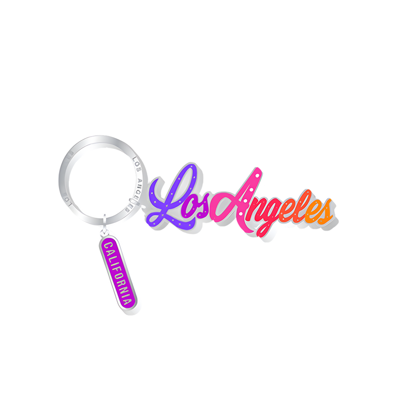 Kitchen Chic LA Signature Keychain Rainbow 2