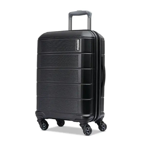 American Tourister Stratum 2.0 Jet Black Carry-On Front