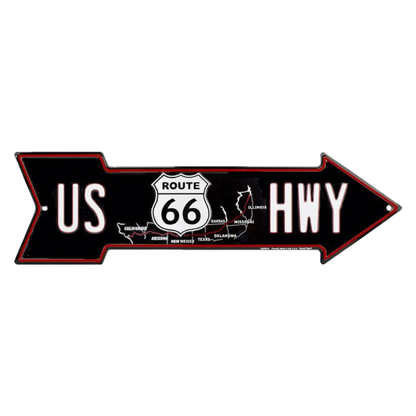 66 Map US Hwy - Arrow Signs