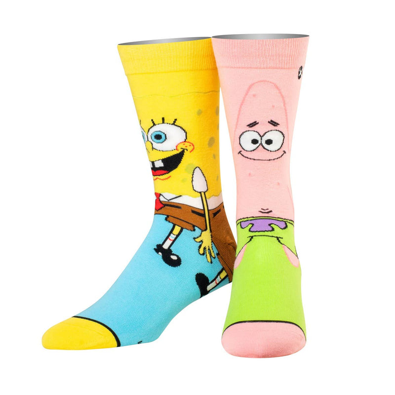 Odd Sox SpongeBob & Patrick Knit Socks