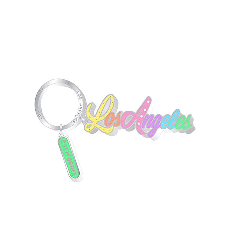 Kitchen Chic LA Signature Keychain Rainbow
