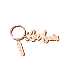 Kitchen Chic LA Signature Keychain Cream