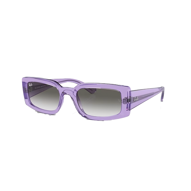 Ray-Ban Kiliane Bio-Based Polished Transparent Violet + Gradient Green