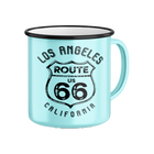 Kitchen Chic LA Retro Mug Route 66 Small Blue