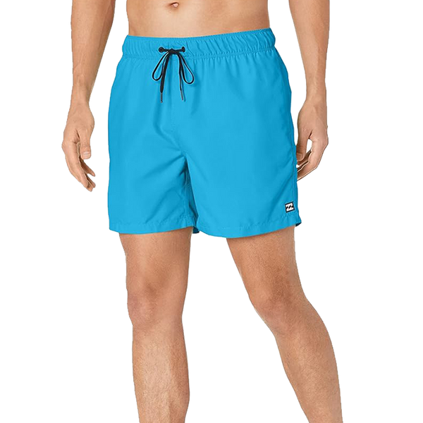 Billabong All Day Layback 16" Elastic Waist Shorts - Cyan