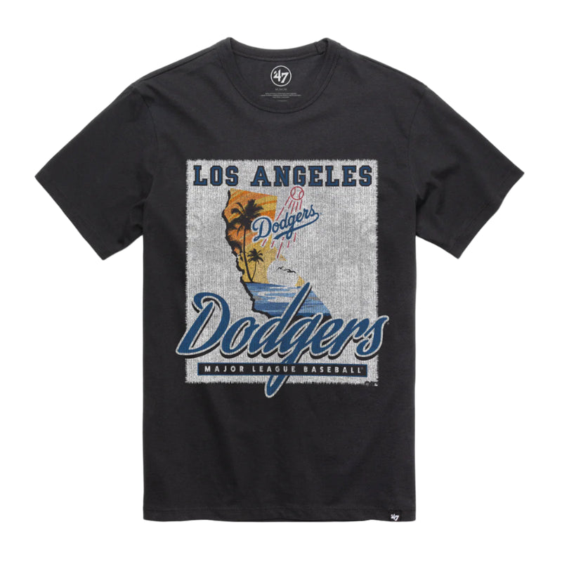 47 Brand - LA Dodgers Regional '47 Franklin Tee - Flint Black