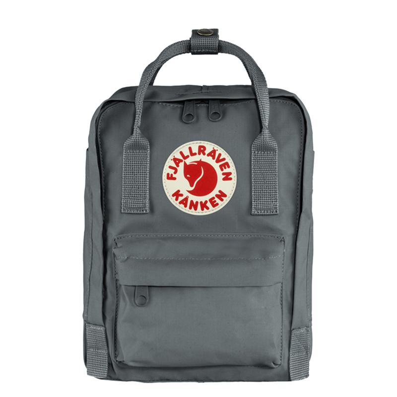 Fjallraven Kanken Mini Backpack - Super Grey (Front)