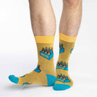 Men's Six Pack of Beer Socks: Shoe Size 7-12