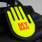 Hand Yellow Luggage Tag