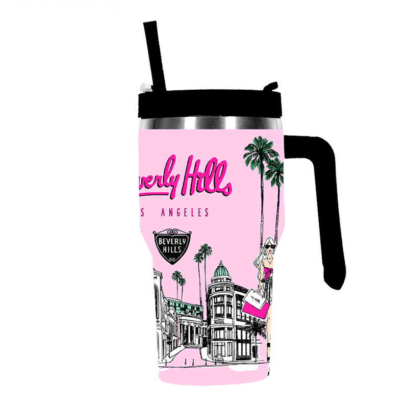 Kitchen Chic LA Tumbler Fashion 20oz