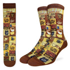 Men's Coffee Time Socks: Shoe Size 8-13