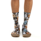 Men's Social Dogs Socks: Shoe Size 8-13