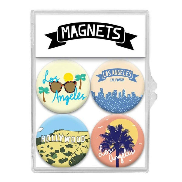 Los Angeles California Magnet Set Souvenir - Option 1