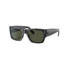 Ray-Ban Nomad Polished Black + Classic Green