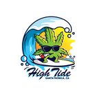 Sticker Pack Santa Monica CA High Tide