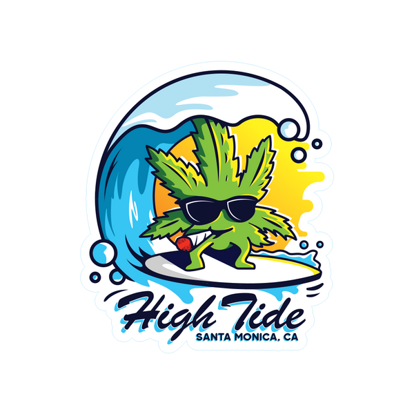 Sticker Pack Santa Monica CA High Tide