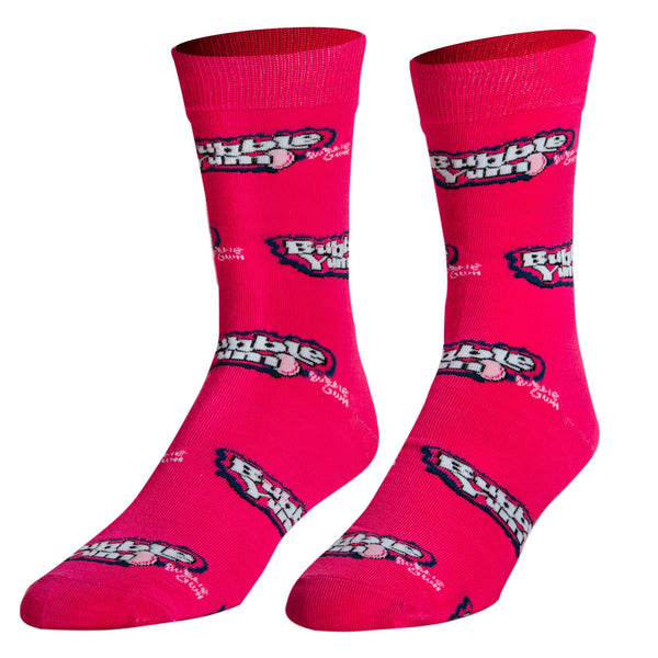 Crazy Socks Men's Crew Folded - Bubbleyum