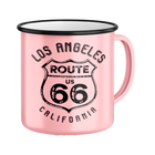 Kitchen Chic LA Retro Mug Route 66 Big Pink