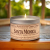 Santa Monica Soy Travel Candle - Lemon Zest Jasmine Scent