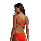 Billabong Good Vibes Reese Underwire Bikini Top - Sunset Red