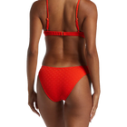 Billabong Good Vibes Bondi Moderate Bikini Bottoms - Sunset Red