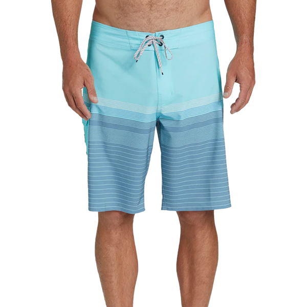 Billabong All Day Heather Stripe Pro 20" Boardshorts - Bay Blue