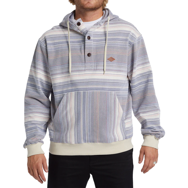 Billabong Rancho Hoodie - Slate Blue Front