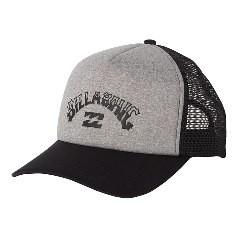 Billabong Podium Trucker Hat - Grey Heather Front