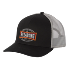 Billabong Walled Trucker Hat - Black - Front