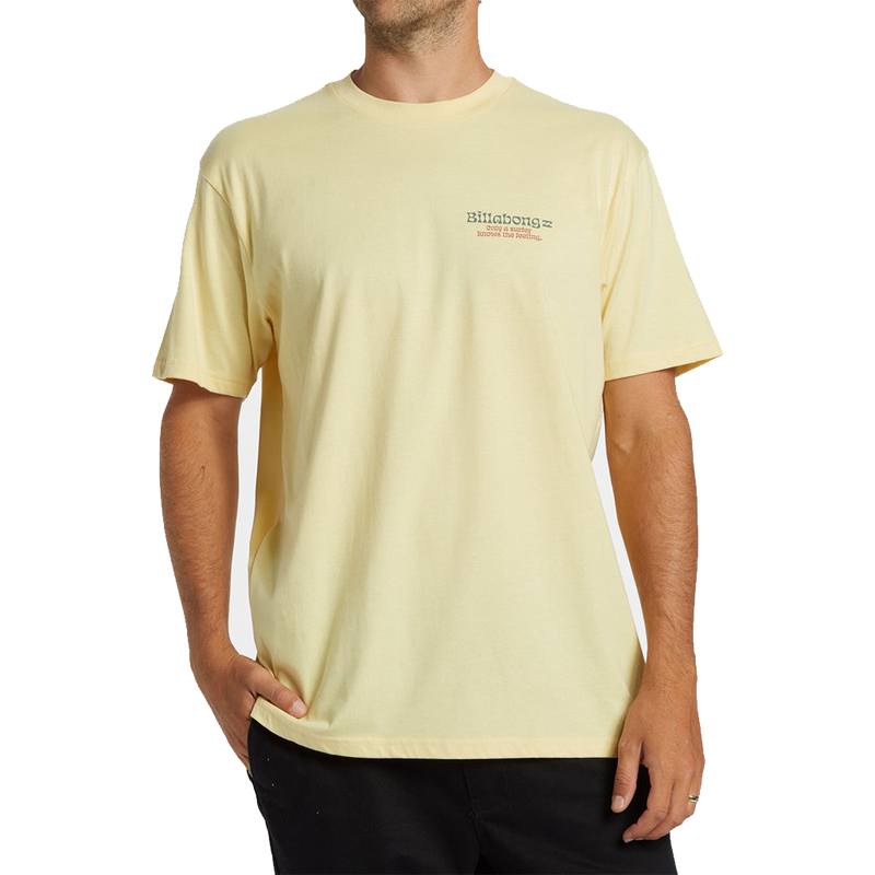 Billabong Twin Fins T-Shirt - Papaya (Front)