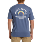 Billabong Funghi Pocket T-shirt - Slate Blue (Back)