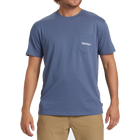 Billabong Funghi Pocket T-shirt - Slate Blue (Front)