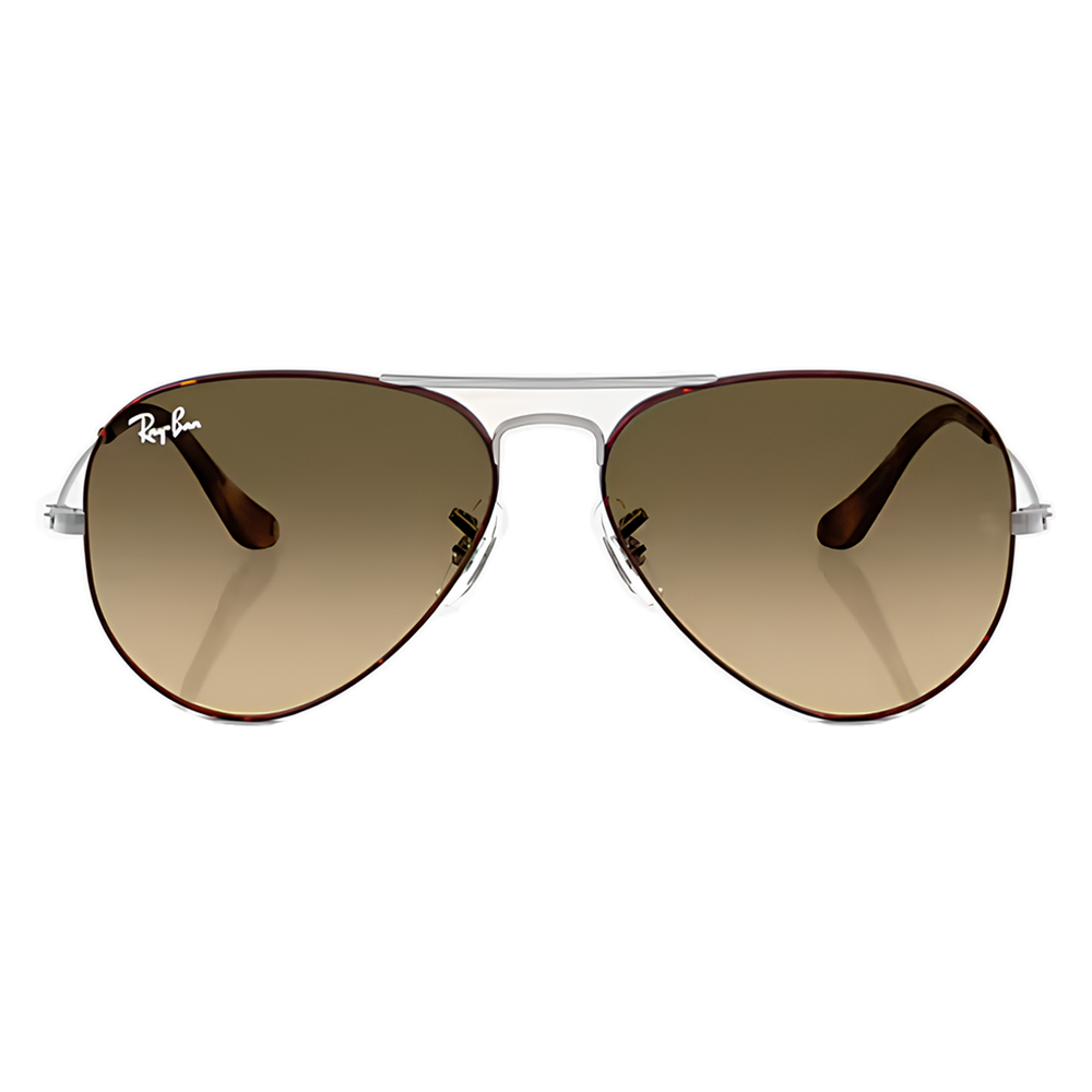 Ray-Ban Aviator Large Metal Polished Havana On Gunmetal  display picture 1