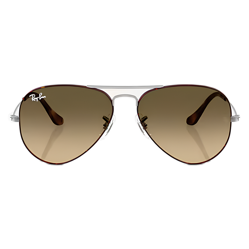 Ray-Ban Aviator Large Metal Polished Havana On Gunmetal