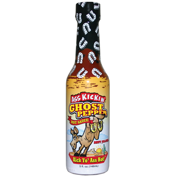 Ass Kickin’ Ghost Pepper Hot Sauce 5oz