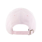 Pink baseball cap on a white background