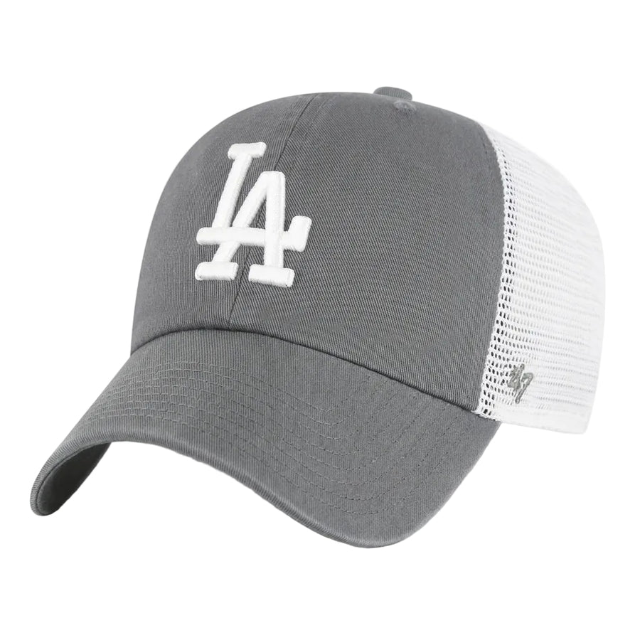 47 Brand - LA Dodgers Mono Mesh '47 Clean Up - Shadow Grey – Sand