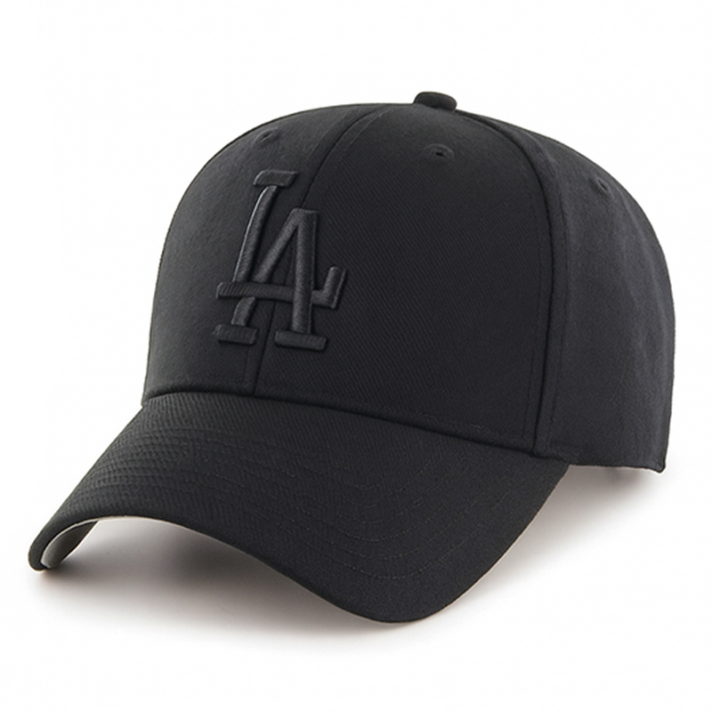 47 Brand - LA Dodgers All Black '47 MVP Front