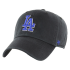 LA Dodgers Black 47 Clean Up No Loop Label Front