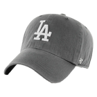 LA Dodgers Charcoal 47 Clean Up No Loop Label Front