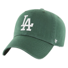 LA Dodgers Dark Green 47 Clean Up No Loop Label Front