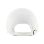 LA Dodgers White 47 Clean Up No Loop Label Back