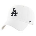 LA Dodgers White 47 Clean Up No Loop Label Front