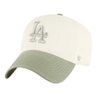 47 Brand - LA Dodgers Two Tone '47 Clean Up - Natural / Boulder Green (Front)