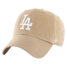 LA Dodgers  '47 Clean Up Khaki (White Logo) Front