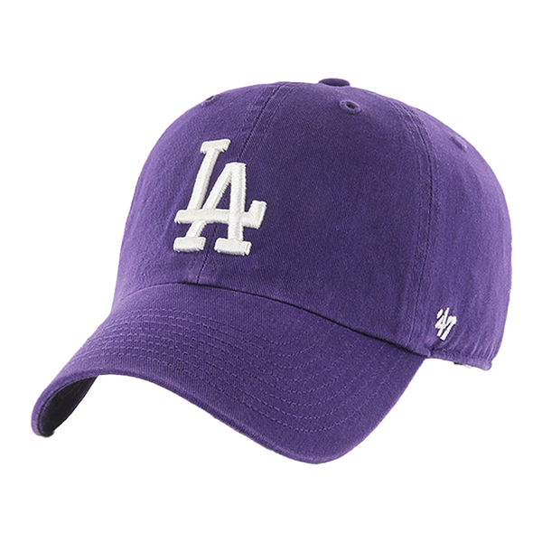 LA Dodgers Purple 47 Clean Up Front