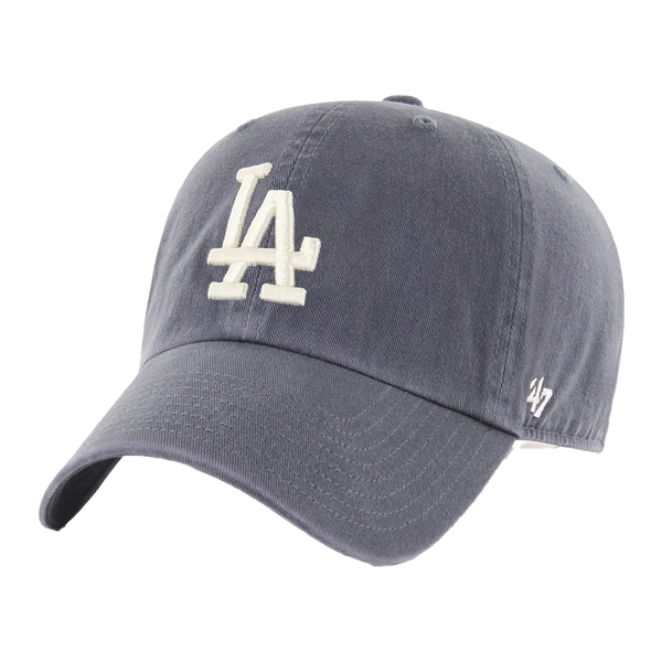  LA Dodgers Vintage Navy 47 Clean Up Front