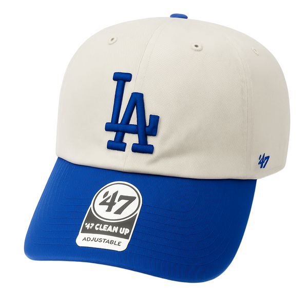 47 Brand - LA Dodgers Natural Two Tone '47 Clean Up