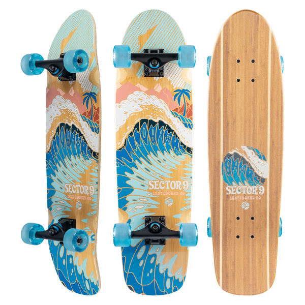 Sector 9 Bamboozler Bora Bora 31.5" Skateboard