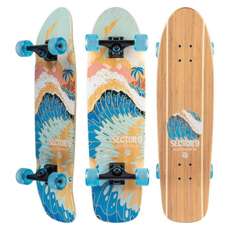 Sector 9 Bamboozler Bora Bora 31.5" Skateboard